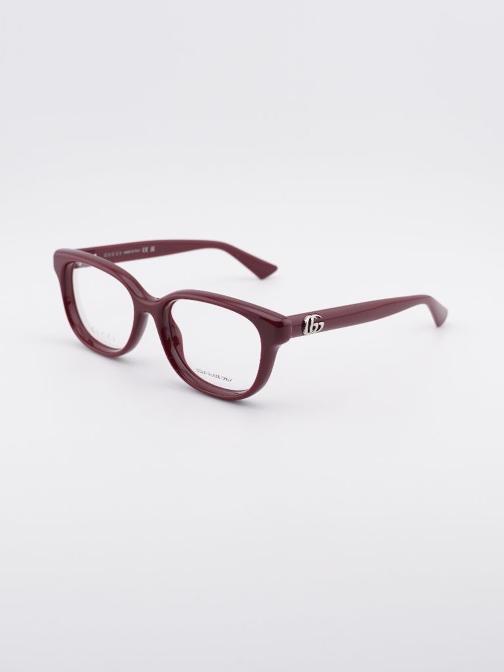 Gucci GG1978O 007 Eyeglasses Bordeaux 54mm Square Frame